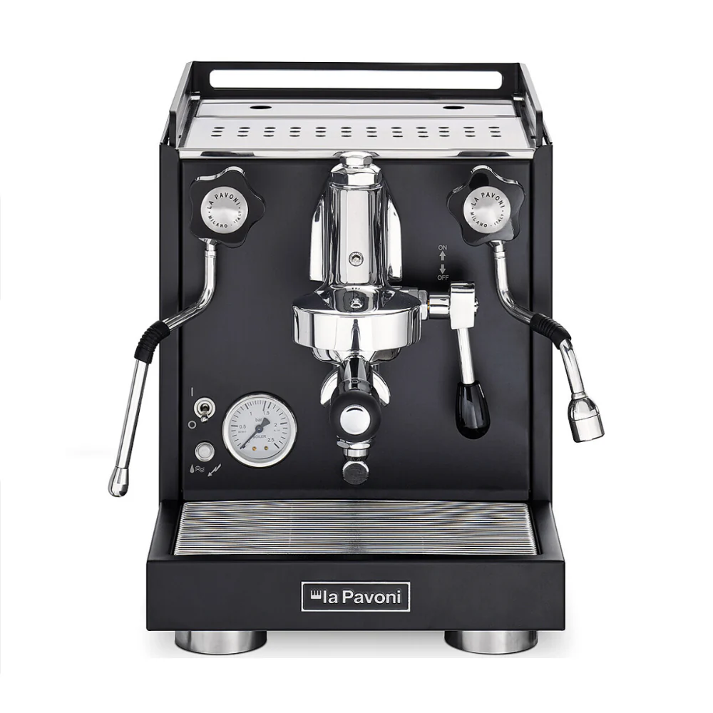 La Pavoni New Cellini Classic Black (with SIRAI commercial pressure switch)